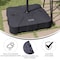 Flash Furniture Hank HD Weather-Resistant Universal Offset Umbrella Base w/Grooved Handles and Built-In Wheels, Blk GM-WL-80040FA-L-BK-GG - alternate 6